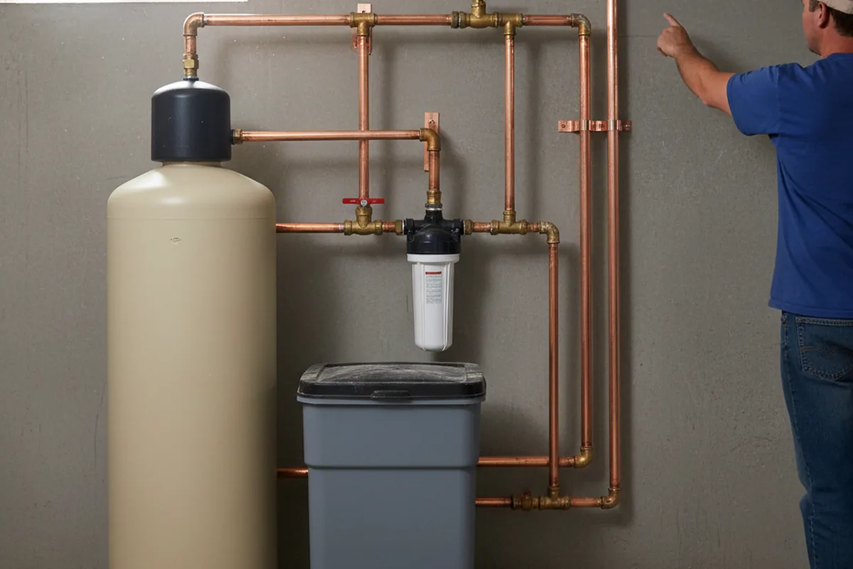 Whole-house water treatment system installed in Portland
